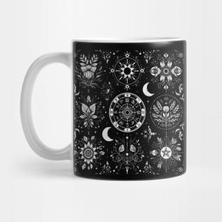 Dark Wicca Pattern 2 Mug
